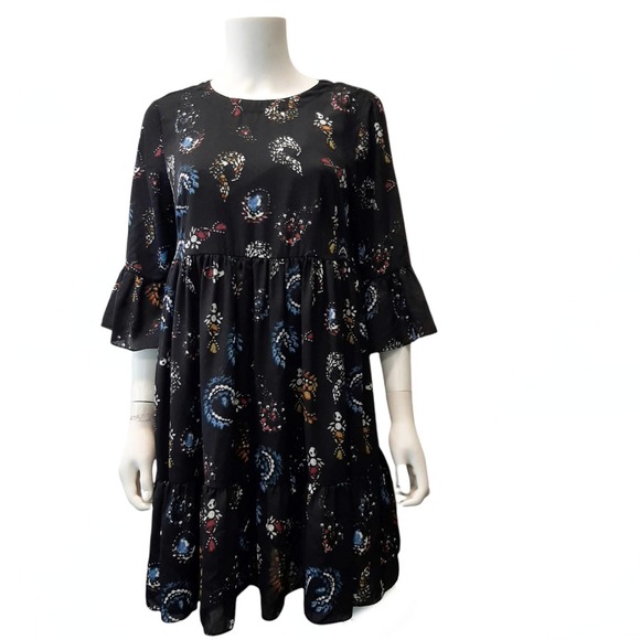 Wayward Fancies Jewel Print Dress w/ Pockets - Picture 3 of 10